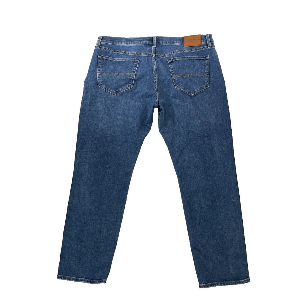 Lucky Brand Men Jeans 121 Slim Straight Size 38 x 30 Inseam Blue Stretch 21-36